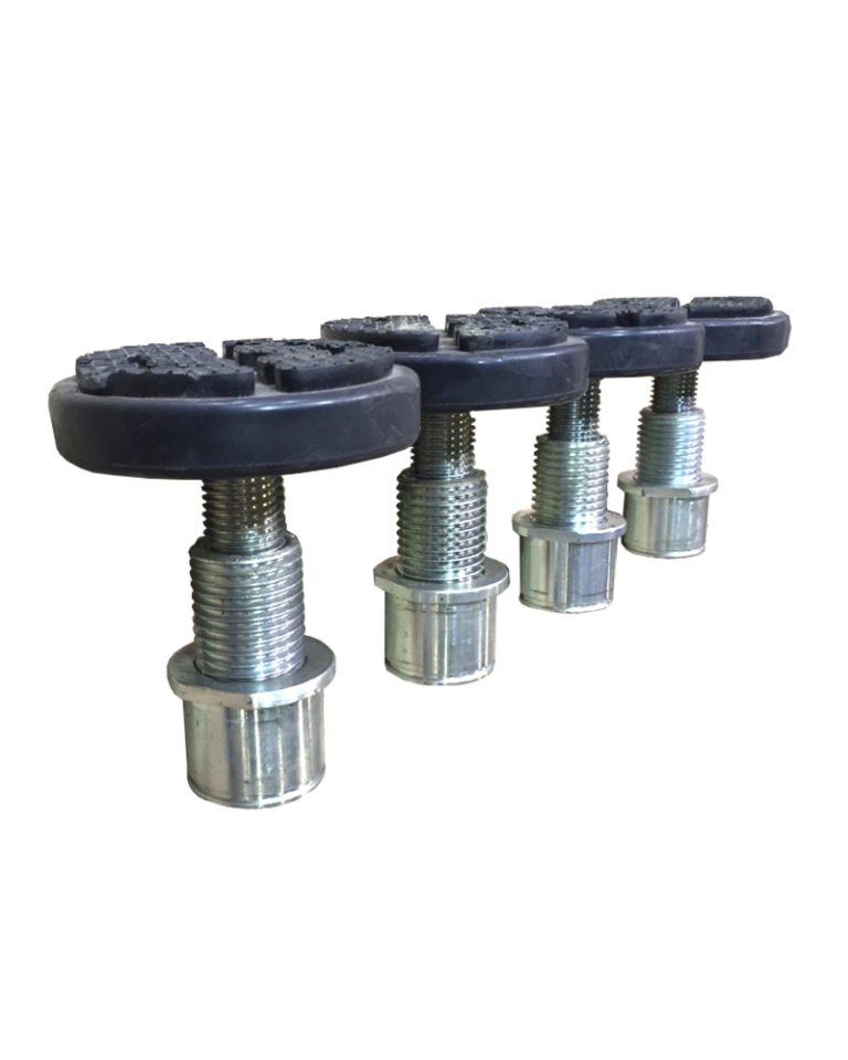 10,000 lb. & 12,000 lb. Drop in Style Screw Style Rubber Covered Pad